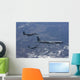 Two F-15 Eagles Conduct Wall Decal Design 4