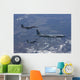 Two F-15 Eagles Conduct Wall Decal Design 4
