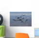 Five F-15 Eagles Conduct Wall Decal Design 3