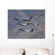 Three F-15 Eagles Conduct Wall Decal
