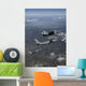Two F-15 Eagles Conduct Wall Decal Design 3