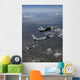 Two F-15 Eagles Conduct Wall Decal Design 3