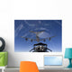 F-15 Eagle Pulls into Wall Decal Design 3