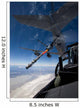 F-15 Eagle Pulls into Wall Decal Design 1