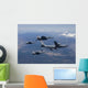 Kc-135r Stratotanker Refuels Three Wall Decal
