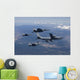 Kc-135r Stratotanker Refuels Three Wall Decal