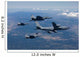 Kc-135r Stratotanker Refuels Three Wall Decal