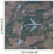 Kc-135r Stratotanker Refuels Four Wall Decal