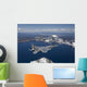 Two F-15 Eagles Fly Wall Decal Design 6