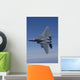 F-15 Eagle Conducts Air-to-air Wall Decal