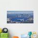 Five Ship Aircraft Formation Wall Decal Design 3