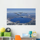 Five Ship Aircraft Formation Wall Decal Design 1
