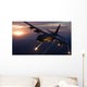 C-130 Hercules Releases Flares Wall Decal Design 2