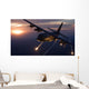 C-130 Hercules Releases Flares Wall Decal Design 2