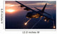 C-130 Hercules Releases Flares Wall Decal Design 2