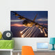 C-130 Hercules Releases Flares Wall Decal Design 1