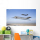 Two F-117 Nighthawk Stealth Wall Decal Design 3