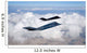 Two F-117 Nighthawk Stealth Wall Decal Design 1