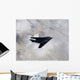 F-117 Nighthawk Stealth Fighter Wall Decal Design 3