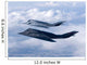 Two F-117 Nighthawk Stealth Wall Decal Design 1