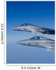 Two F-15 Eagles Fly Wall Decal Design 3