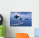 Two F-15 Eagles Fly Wall Decal Design 1