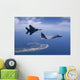 Two F-15 Eagles Fly Wall Decal Design 1