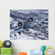 A-10c Thunderbolt Flies over Wall Decal Design 4