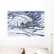 A-10c Thunderbolt Flies over Wall Decal Design 2