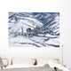 A-10c Thunderbolt Flies over Wall Decal Design 2