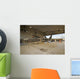 F-22 Raptor Parked Hangar Wall Decal Design 2