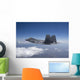 F-22 Raptor Flies around Wall Decal Design 2