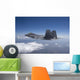 F-22 Raptor Flies around Wall Decal Design 2