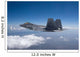F-22 Raptor Flies around Wall Decal Design 2