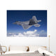 F-22 Raptor Flies around Wall Decal
