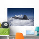 F-22 Raptor Flies around Wall Decal Design 1