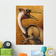 Pelicanimimus from Early Cretaceous Wall Decal