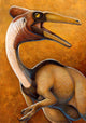 Pelicanimimus from Early Cretaceous Wall Decal