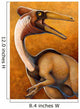 Pelicanimimus from Early Cretaceous Wall Decal