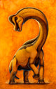 Sauroposeidon Genus Sauropod Dinosaur Wall Decal