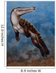 Ambulocetus Natans Early Cetacean Wall Decal
