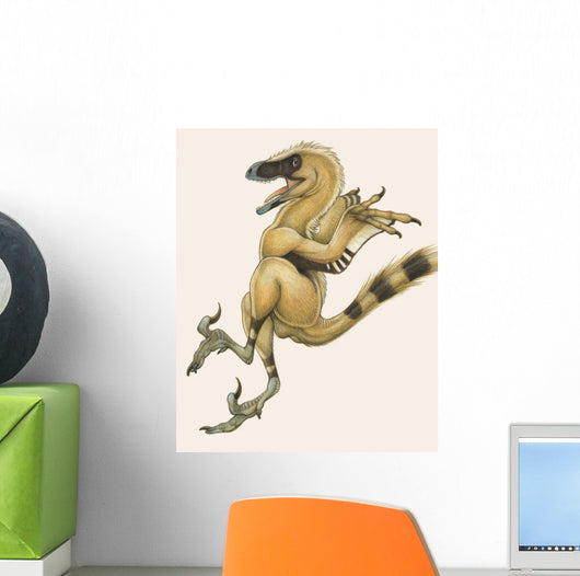 Bambiraptor Bird-like Dromaeosaurid Dinosaur Wall Decal