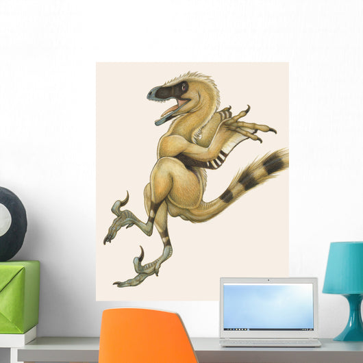 Bambiraptor Bird-like Dromaeosaurid Dinosaur Wall Decal