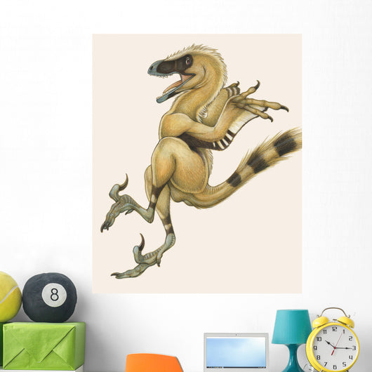 Bambiraptor Bird-like Dromaeosaurid Dinosaur Wall Decal