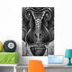 Tyrannosaurus Rex Black and Wall Decal