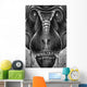 Tyrannosaurus Rex Black and Wall Decal