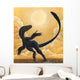 Deinonychus Antirrhopus Dancing Sun Wall Decal