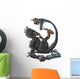 Playful Deinonychus Dinosaur Playing Wall Decal