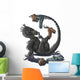 Playful Deinonychus Dinosaur Playing Wall Decal