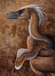 Velociraptor Dromaeosaurid Dinosaur Cretaceous Wall Decal